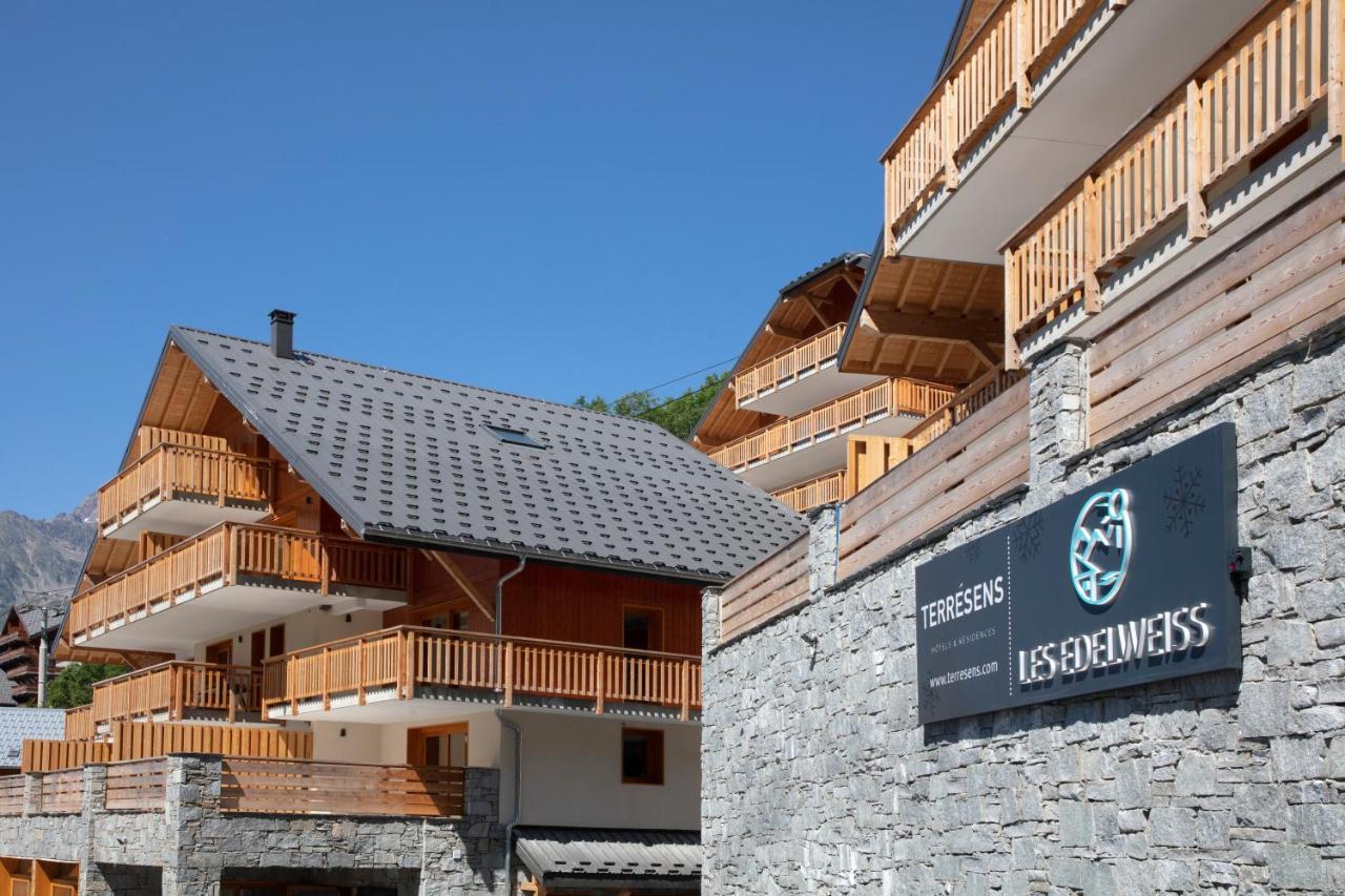 Terresens - Les Edelweiss Aparthotel Vaujany Exterior foto